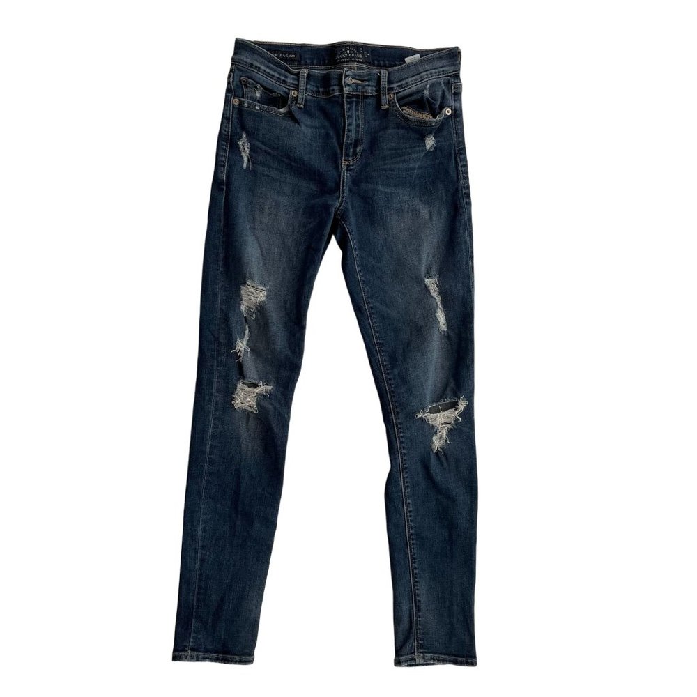 Lucky Brand Size 27 Distressed Brooke Legging Jean